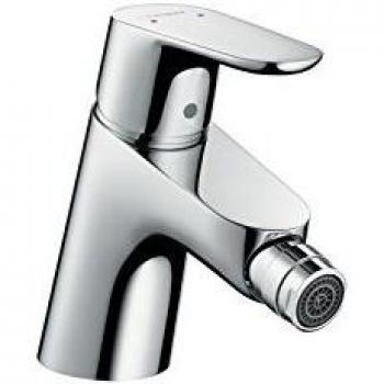 Hansgrohe 31922000 Focus grifo monomando de bidé, con vaciador Push-Open, cromo