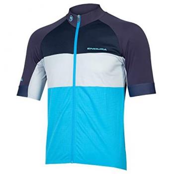 Endura Maillot de Manga Corta FS260-Pro II Azul Navy XL