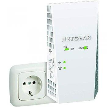NETGEAR EX7300-100PES - Repetidor WiFi, Amplificador WiFi Mesh AC2200 Dual Band, compatible con módems de fibra y adsl