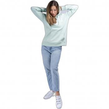 Lonsdale Women's Pastel Green Balnacoil Hoodie