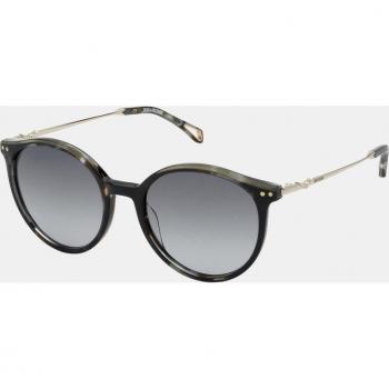 Gafas de sol de mujer pantos gris con varillas de metal SZV322 marrón - Zadig & Voltaire