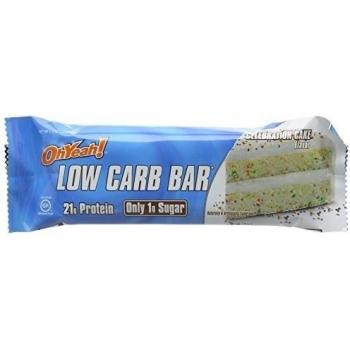 Oh Yeah Low Carb Bar - 12x60g - Sabor Chocolate Brownie