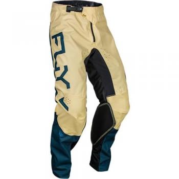 Pantalones de motocross FLY Racing Kinetic Reload 2024 Marfil/azul marino/cobalto US 32