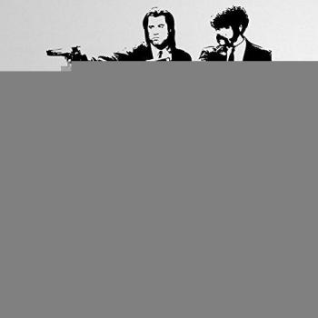 Adesiviamo® Vincent and Jules Pulp Fiction - Pegatinas de pared Vinyl Wall Stickers Decals