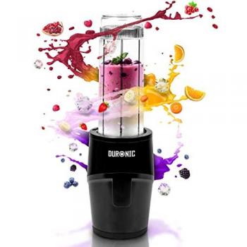 Duronic BL510 Mini Batidora Eléctrica Personal 500W con Botella de 570ml Sin BPA para Smoothies y Batidos