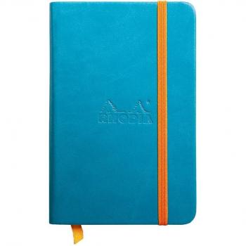 Cuaderno Rhodiarama Azul turquesa 9x14 - Edición Especial con Papel de Alta Calidad