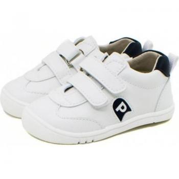 Zapatillas de deporte Pirufin - Deportivas Respetuosas 6200 para niña y niño, color blanco y azul