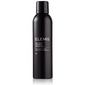 Elemis Ice Cool Foaming Shave Gel, High Performance Shaving Gel for Men to Soothe, Protect & Nourish, Shaving Gel Infused with Aloe Vera, Witch Hazel & English Oak, Cooling Shaving Foam, 200 ml