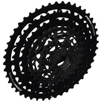 E13 fw1tra-100 Cassette de bicicleta Unisex, negro