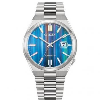 Citizen Tsuyosa Men's Automatic Stainless Steel Multicolor Dial Watch NJ0151-53W