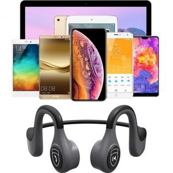 Auriculares Bluetooth 5.0 para Xiaomi con conducción ósea, impermeables y a prueba de sudor, batería de 6-8 horas