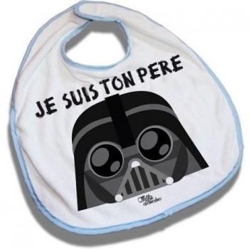 Babero Azul Dark Vador soy tu Padre