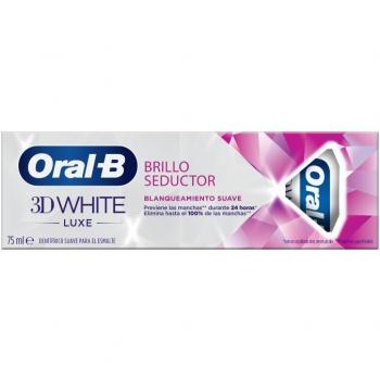 Oral-B 3DWhite Luxe - Pasta dentífrica, brillo seductor, 75 ml