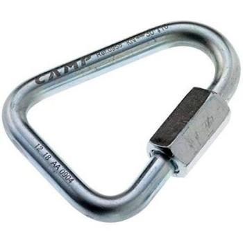 CAMP Delta Quick Link Z/Plate 8mm-Polished Mosquetón, Unisex, Pulido, 8 mm