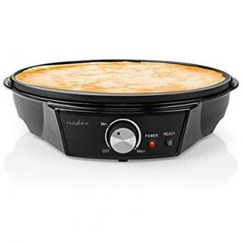 Nedis Crêpe-Maker Crepera, Negro