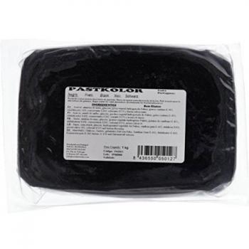 Pastkolor Pasta Portuguesa Preto - 1000 gr