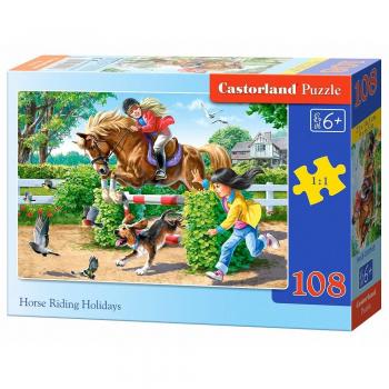 Rompecabezas Castorland Paseos a Caballo 108 Piezas