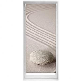 Estor Enrollable Estampado EasyFix Relax - 65 x 150 cm - Sin Taladro y Elegante