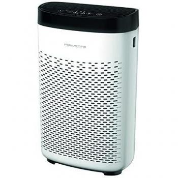 Rowenta Pure Air Essential PU2530 purificador de aire con prefiltro, filtro de carbón activo y filtro de partículas finas, 3 velocidades, modo Silencio, indicador de cambio de filtro y temporizador