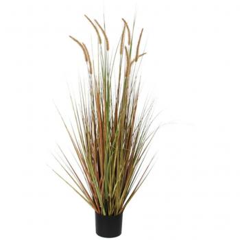 Planta Artificial Pluimgras Dogtail 120cm Verde