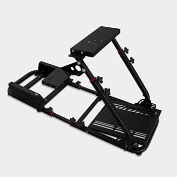 Soporte Plegable para Videojuegos con Soporte de Volante y Controlador para Carreras