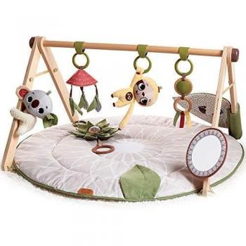 Tiny Love Boho Chic Luxe Developmental Gymini, Mantas de Actividades para Bebés, Juguete de Madera Arco, 0m +