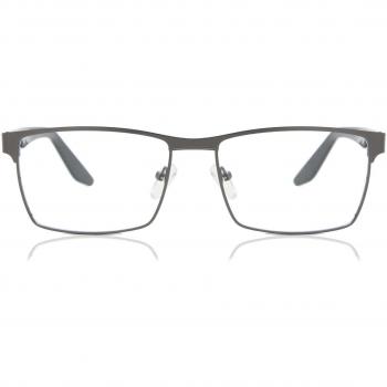 Gafas Anti-Azules Rectangulares Montura Completa Metálica Gunmetal para Hombre - SmartBuy Collection