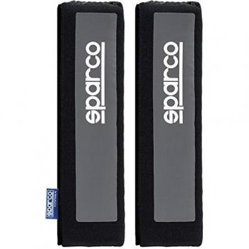 Sparco SPC1202 Almohadillas 2 Piezas, Color Gris/Negro