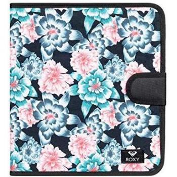 Roxy What A Day-Carpeta de 4 Anillas para Mujer Escolar, Mujer, ERJAA03615, Anthracite S Crystal Flower, Talla única