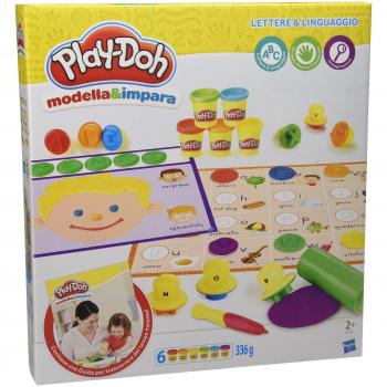 Play-Doh Moldea y Aprende Letras y Lenguaje Multicolor - Hasbro