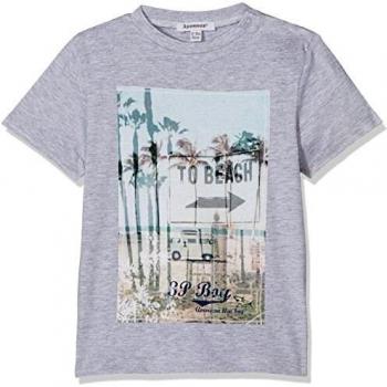 3 Pommes American Blue Bay Camiseta, Gris