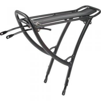 ZEFAL 7520  Portabulto, Unisex, Aluminio/Negro