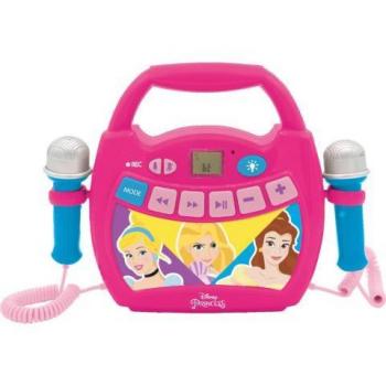 Altavoz Bluetooth Princesas Disney con efectos de luz y micrófonos