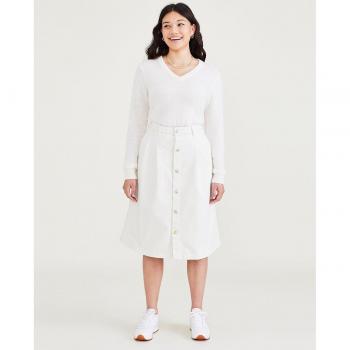 Dockers - Falda midi de mujer