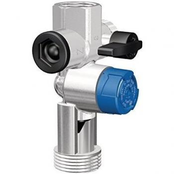 Grupo de Seguridad Vertical Flamco - Laiton Niquelado 3/4 - Flexbrane Ref. 28350