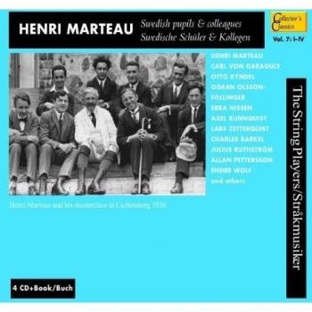 Henri Marteau Collection: Swedish Pupils & Colleagues (4 CDs)