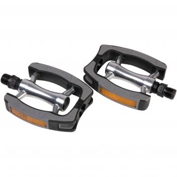 BBB 2.961.132.901 Comfortrider BPD-29 - Pedales para bicicleta, color plateado y gris