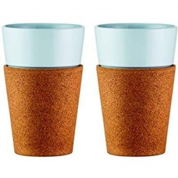 Bodum - 11583-109 - Bistro - 2 pcs tazas c/ manga de corcho - 0,6 l