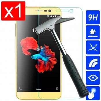 OVIphone Protector Pantalla PREMIUM Cristal Templado Para ZTE BLADE A910 , Antiroturas y Arañazos con bordes redondeados, Anti huellas, Ultra Fino.