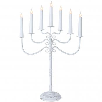 7 luces candelabro de color caja Romantika de Star