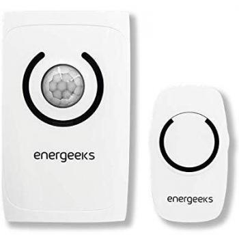 Mini Alarma Timbre sin Hilos con Detector de Movimiento Energeeks