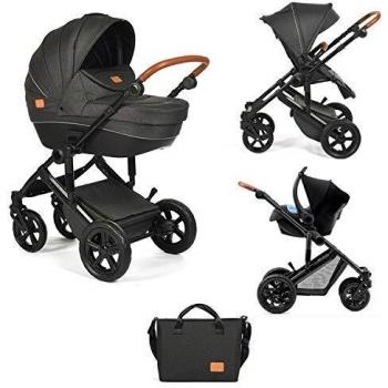Ibaby One - Cochecito de bebe 3 en 1 - Capazo, Silla, Grupo 0 Plus y Bolso Cambiador - Silla de Paseo homologada 22 Kg
