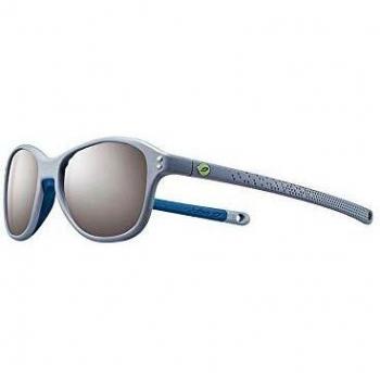Julbo Boomerang - Gafas de sol unisex para niños, Niño, Gafas, J5241120, Gris Fonce/Bleu Fonce, FR : XXS