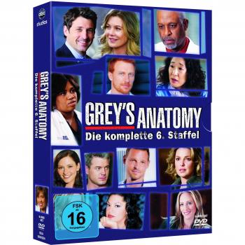 Grey's Anatomy: Die jungen Ärzte - Die komplette 6. Staffel [Alemania] [DVD]