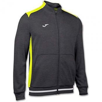 Joma Campus II Chaqueta, Hombres, Gris Melange Oscuro-159, 6XS
