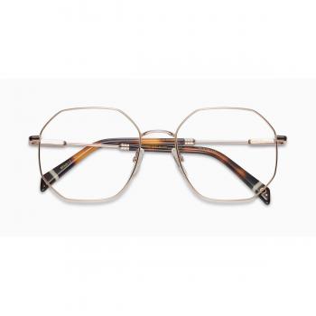 Etnia Barcelona Vondelpark PGBE Women’s Eyeglasses Brown Size 54 - Blue Light Block Available