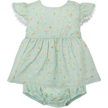 Conjunto de Jesusito floral para bebé niña