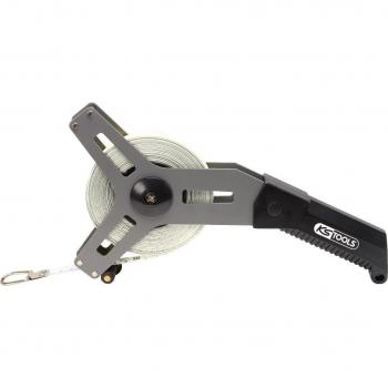 Cinta métrica KS TOOLS 300.0052 con mango, longitud de 20 metros