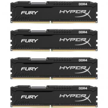 HyperX FURY Memory Black 32GB DDR4 2666MHz Kit 32GB DDR4 2666MHz módulo de - Memoria