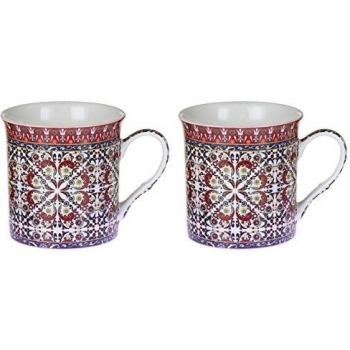 Set de 2 Tazas Morocco Rojo